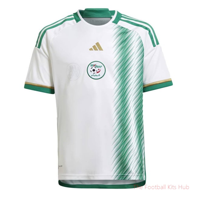 Vibrant Algeria Kids Home Shirt 2022/23 Sports Collection-Unisoccer Shop